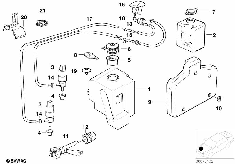 Windshield washer overhaul