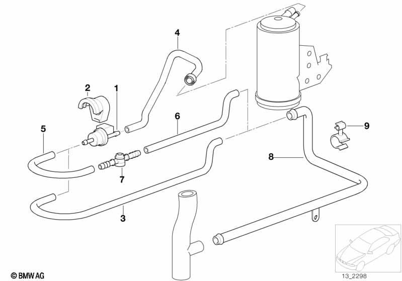FUEL TANK BREATH.VALVE/DISTURB.AIR VALVE