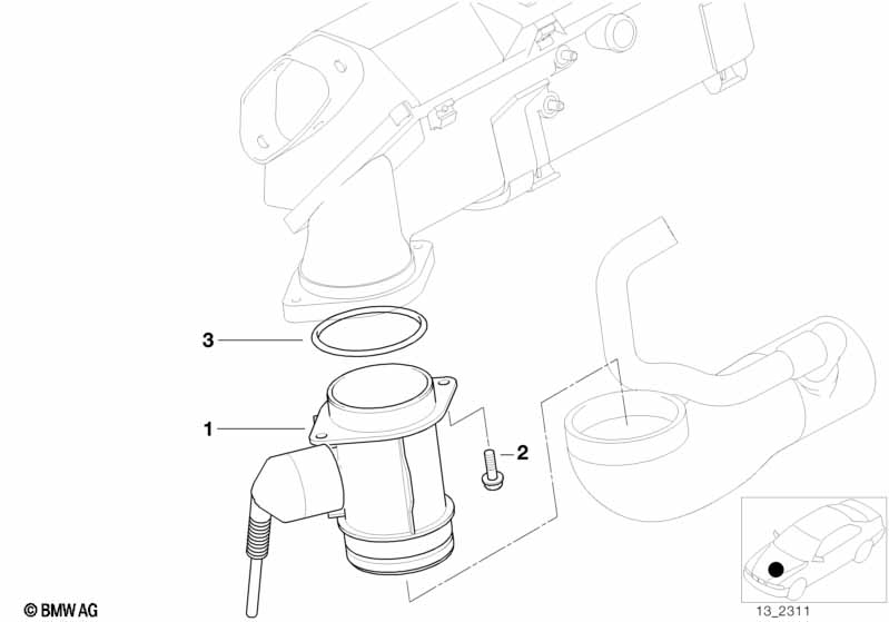 Mass air flow sensor