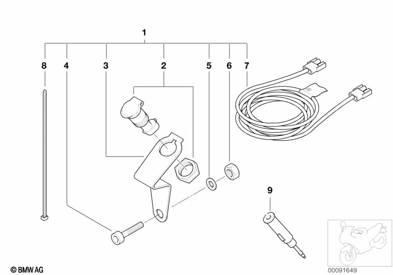 Retrofit kit, socket