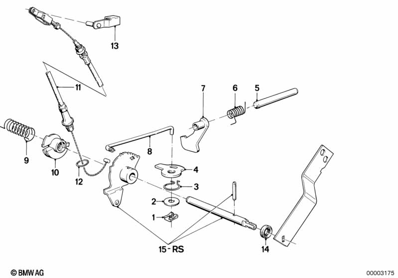 ZF 3hp22 gear shift/parking lock
