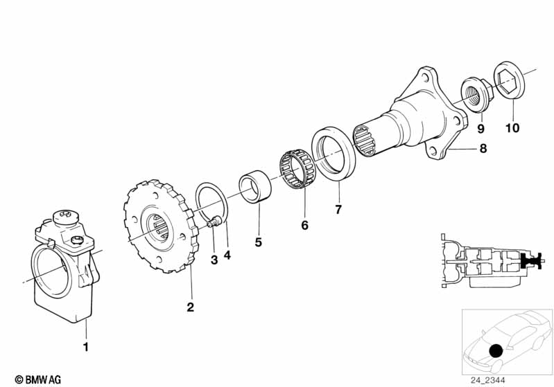 ZF 4hp22/24-h output
