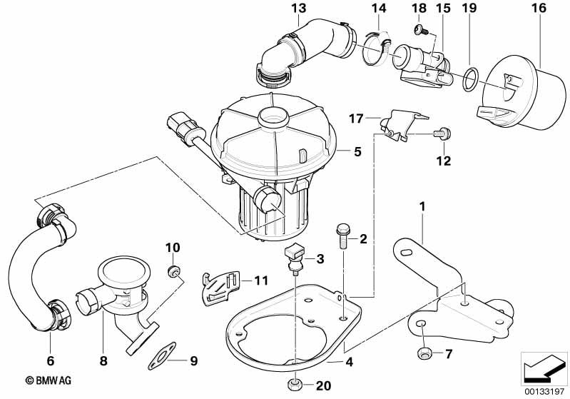 EMISSION CONTROL-AIR PUMP