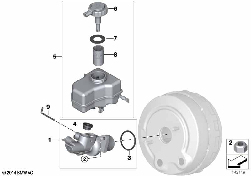 Brake master cylinder
