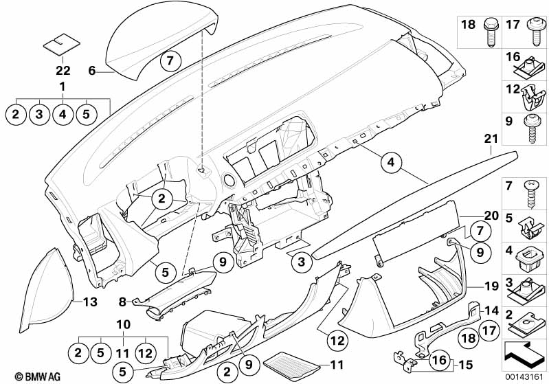 Trim panel dashboard