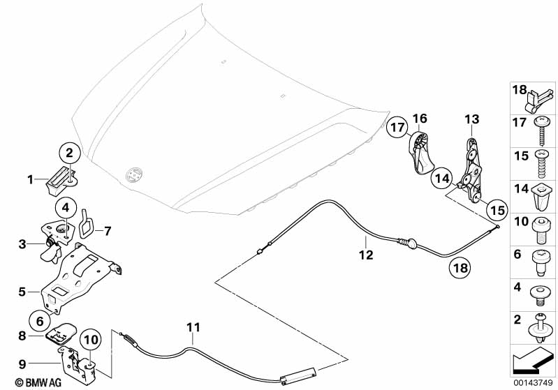Engine hood mechanism