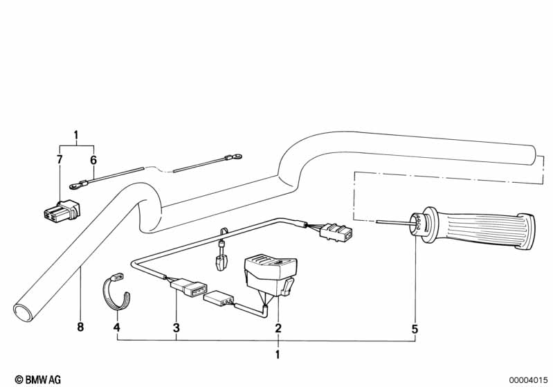 Retrofit kit, heated handle