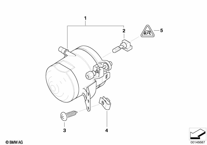 Fog lamp, Sport Package M