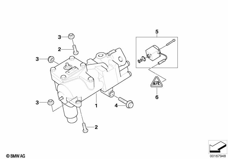 Hydro steering box