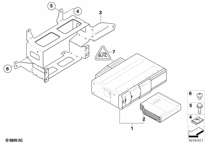 CD Changer/Bracket