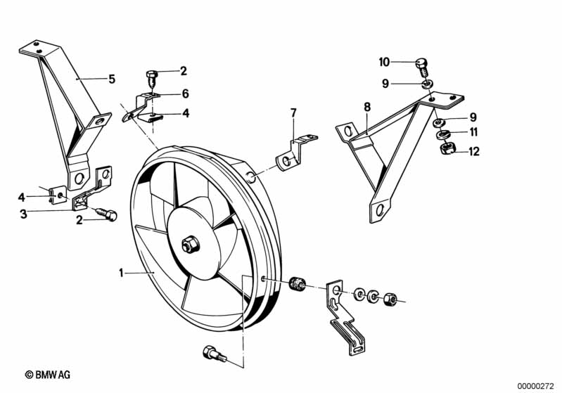 Electric additional fan