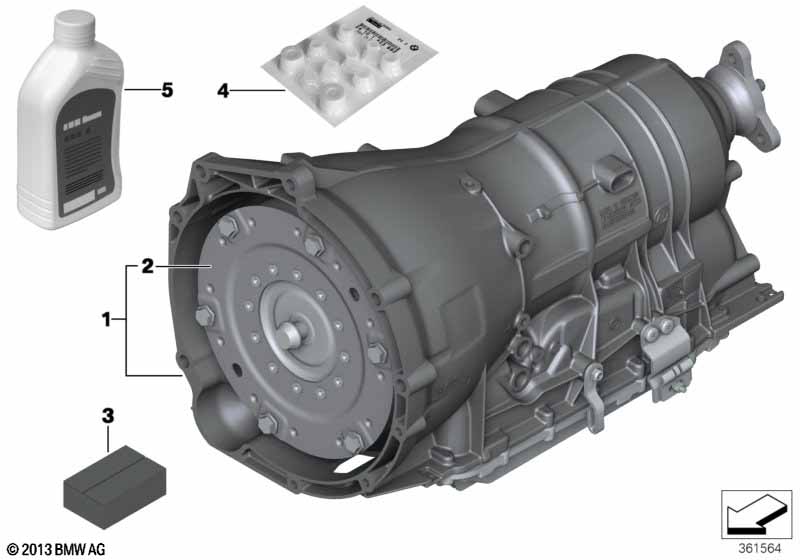 Automatic gearbox GA6HP26Z