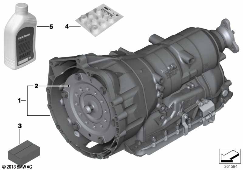 Automatic gearbox GA6HP19Z