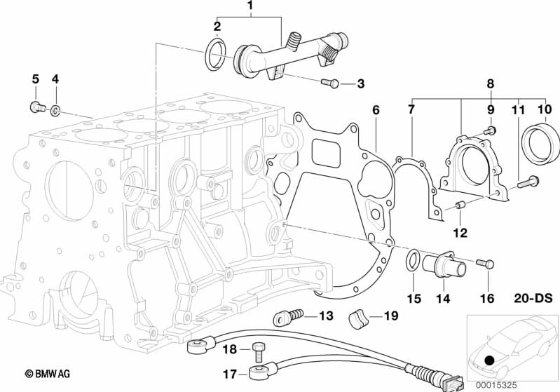 Engine Block Mounting Parts