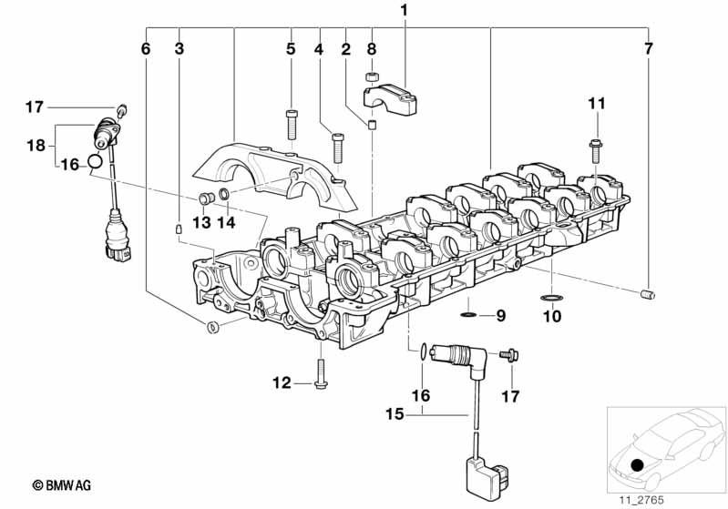 CYLINDER HEAD/INTERMEDIATE HOUSING