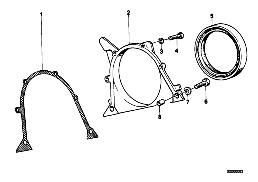 PIEZAS DE MONTAJE DEL BLOQUE DEL MOTOR