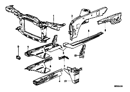 SOPORTE DE CASA / MOTOR