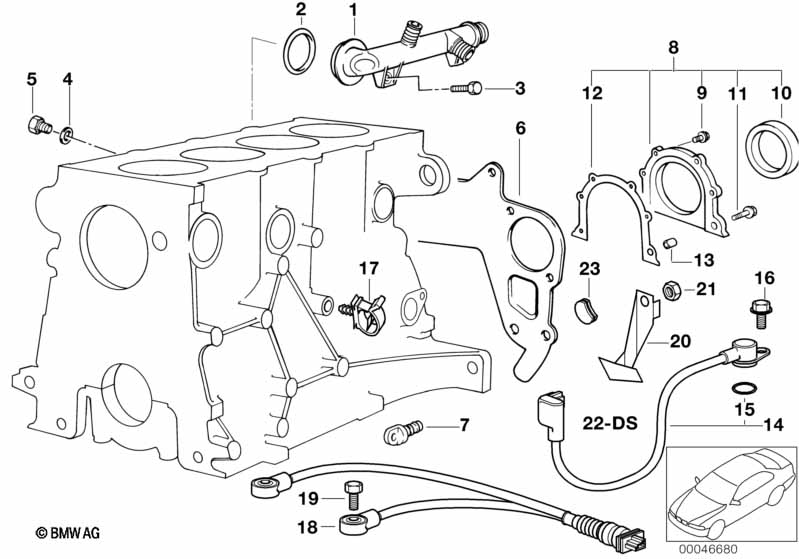 Engine Block Mounting Parts