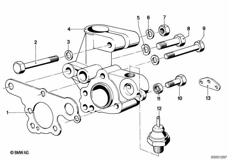 Distributor flange