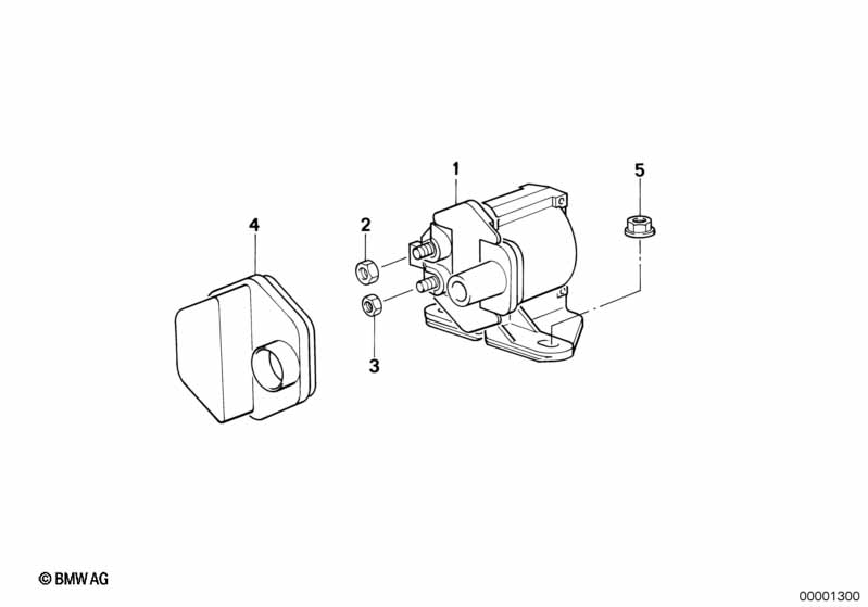 Genuine BMW 12131742925 E31 E32 E34 Ignition Coil (Inc. 730i, 750iL & 735i) | ML Performance UK Car Parts