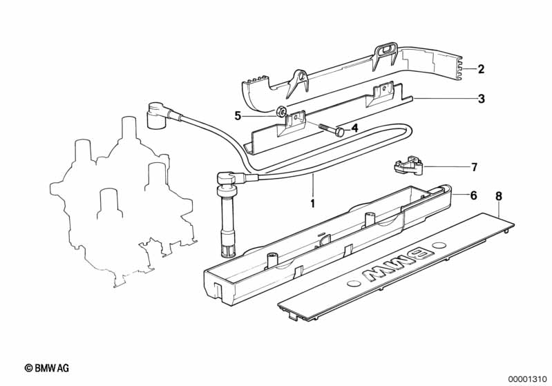 Genuine BMW 12121721925 E30 E36 Heat Resistant Plate (Inc. Z3) | ML Performance UK Car Parts