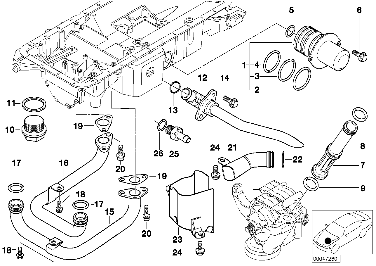 Genuine BMW 11137831508 E52 Gasket (Inc. ALPINA V8 & Z8) | Duco Car Parts UK Car Parts
