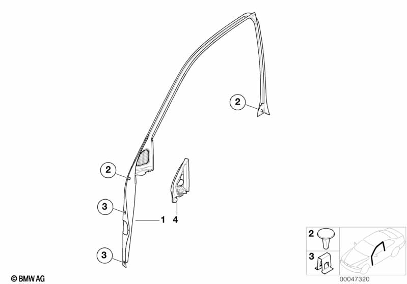 Door window lifting mechanism front