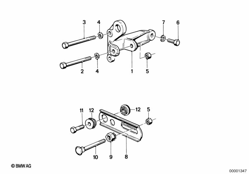 Alternatormounting parts