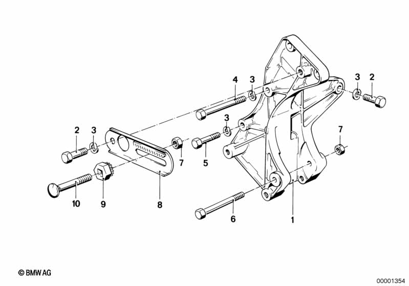 Alternatormounting parts