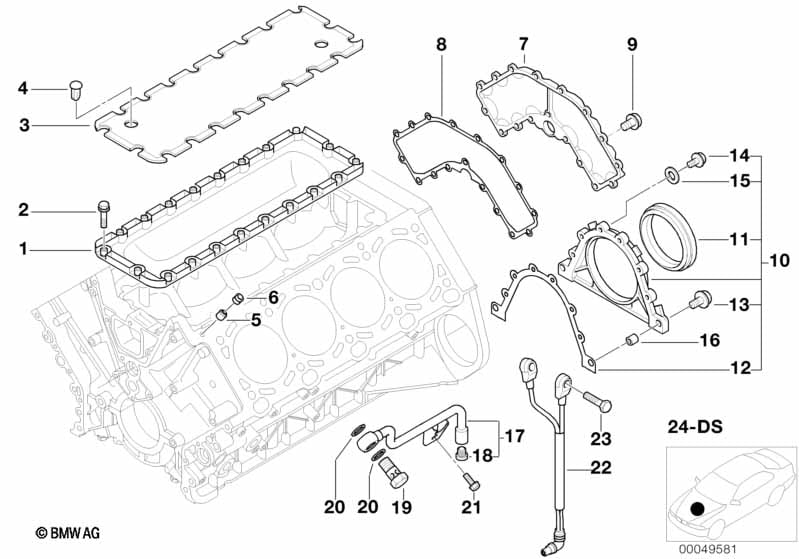 Engine Block Mounting Parts