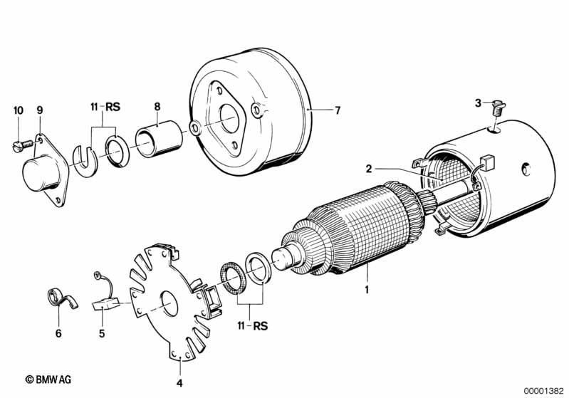Starter parts