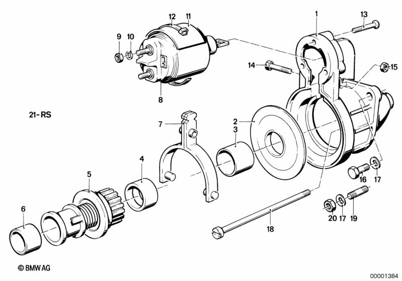 Starter parts