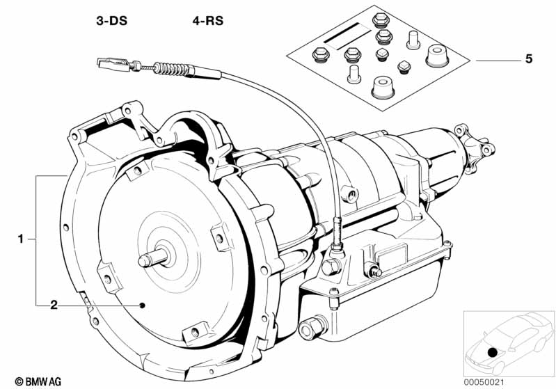 Automatická převodovka 3HP22