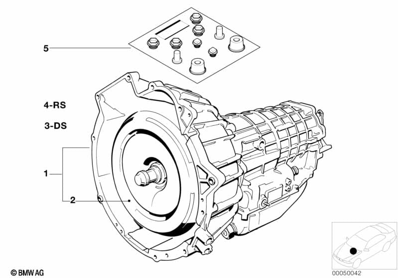 Automatic transmission 4HP22