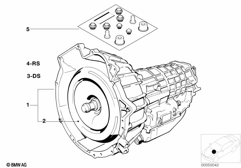 Automatic transmission 4HP22