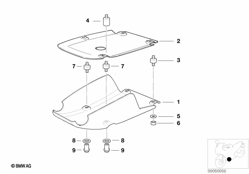 Front aggregate protective plate