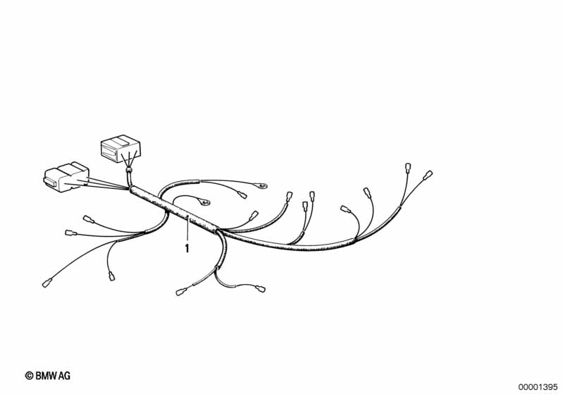 Cable harness heavy duty ignition syst.