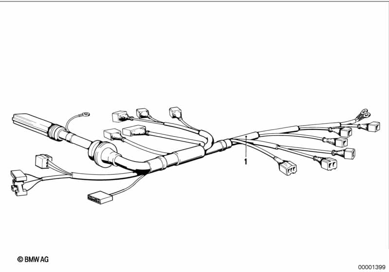 Engine wiring harness
