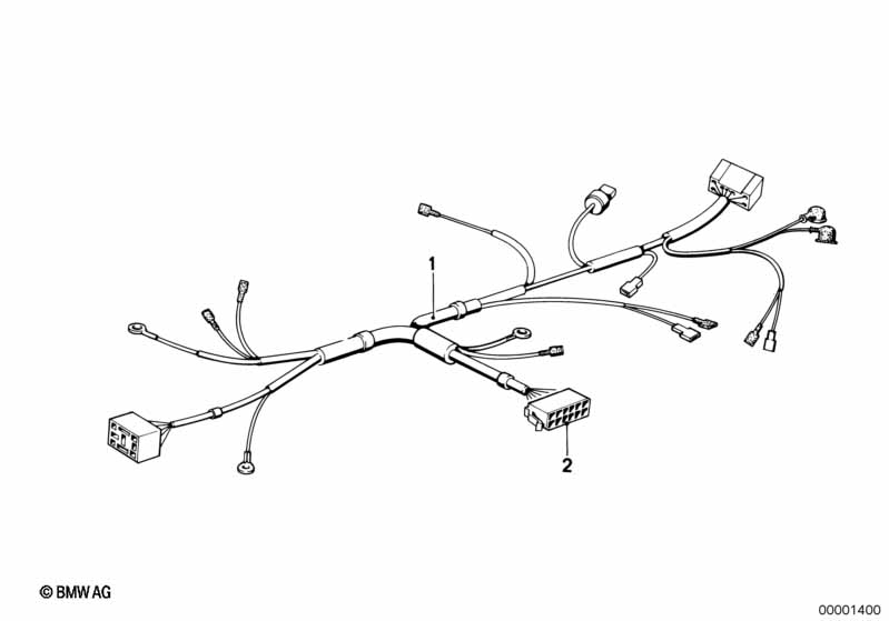Engine wiring harness