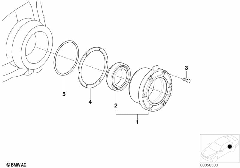 Differential-spacer ring
