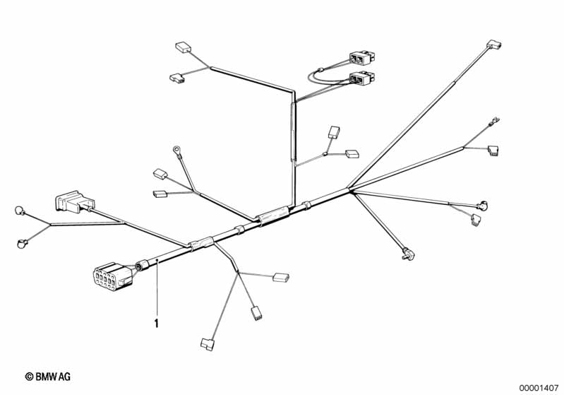 Engine wiring harness