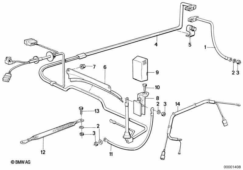 Genuine BMW 12421708539 E32 Base B+ (Inc. 735i, 735iL & 730i) | ML Performance UK Car Parts