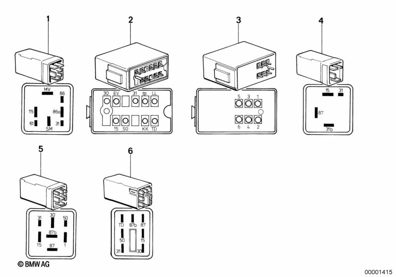 Petrol pump relay