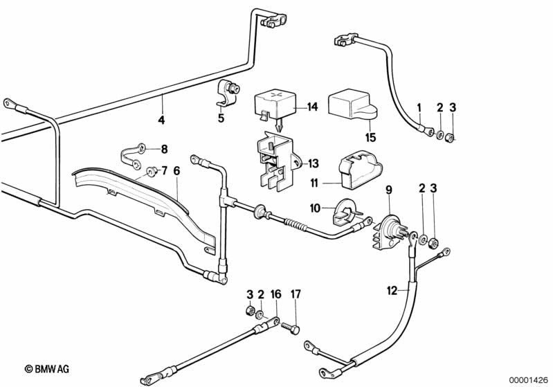 Genuine BMW 12421714303 E32 Base B+ (Inc. 750iL, 750iLS & 750i) | ML Performance UK Car Parts
