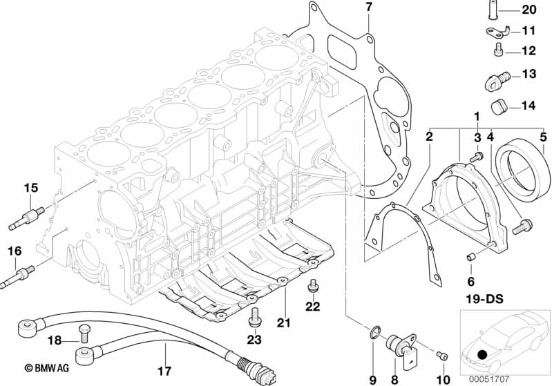 Engine Block Mounting Parts