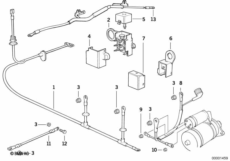 Genuine BMW 12521724261 E31 Base B+ (Inc. 850Ci & 850CSi) | ML Performance UK Car Parts