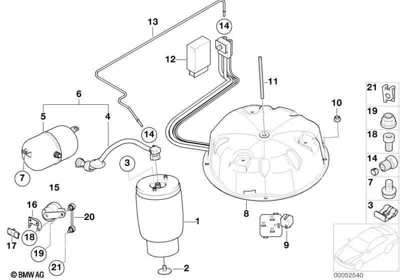 Levell.device, air spring and ctrl unit