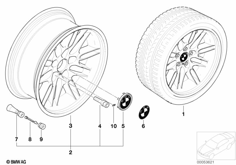 M double spoke 65 chrome Shadow