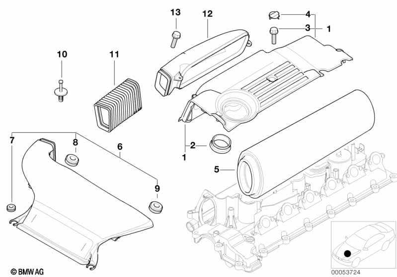 Intake muffler