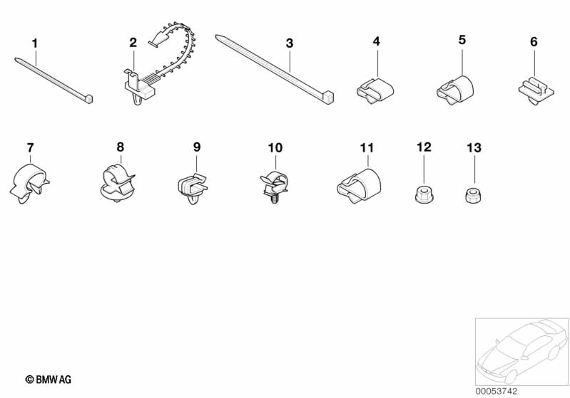 Cable Harness Fixings